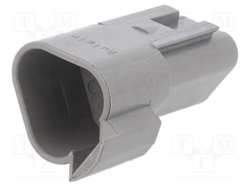 Conector: Fio-Fio, Px0, Macho, Ficha, com Cabo, Pin: 3, Cinzenta