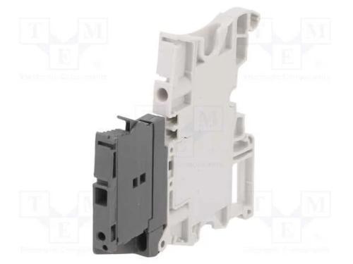 Conector: de carril, SNK, 0,2÷4mm2, faixas: 1, br.