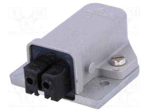 Conector: retangulares, ST, tomada, fêmea, PIN: 2.