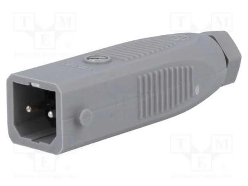 Conector: retangulares, ST, ficha, macho, PIN: 2,.