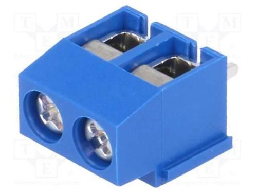 Pcb Bloco Terminal, Angulares 90, 5mm, Faixas: 2, para Pcb, 8a