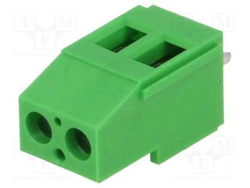 Pcb Bloco Terminal, Angulares 90, 5mm, Faixas: 2, para Pcb, 24a