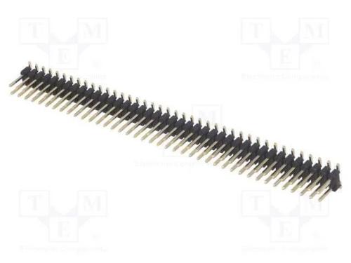Barra de pinos, pinos, macho, PIN: 80, verticais,.