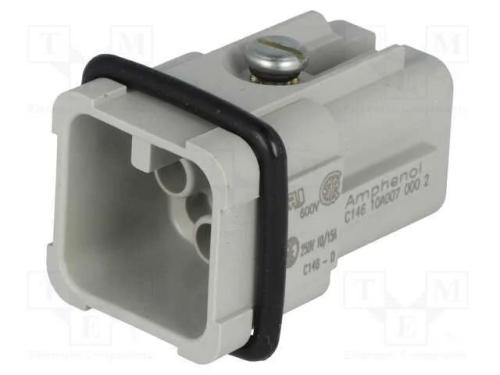 Conector: Hdc, Inserto de Contatos, Macho, C146,Heavymate D