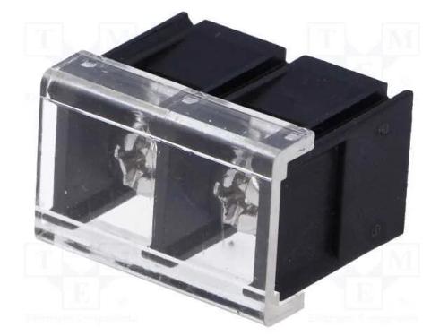 Pcb Bloco Terminal, Simples, 10mm, Faixas: 2, para Pcb, 4mm2, 20a