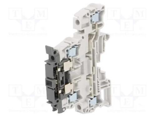 Conector: de carril, SNK, 0,2÷6mm2, faixas: 2, br.