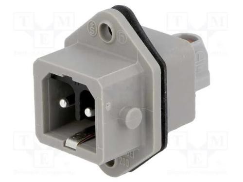 Conector: retangulares, ST, tomada, macho, PIN: 2.
