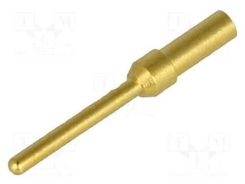 Contacto, macho, dourado, 0,25÷0,52mm2, 24AWG÷20A.