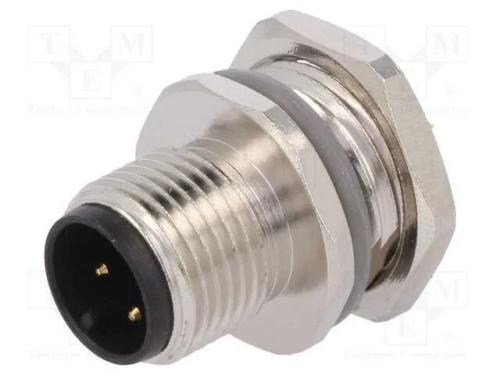 Tomada, M12, Pin: 4, Macho, Código A-Devicenet / Canopen, Solda