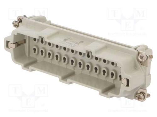 Conector: Hdc, Inserto de Contatos, Macho, C146,Heavymate e