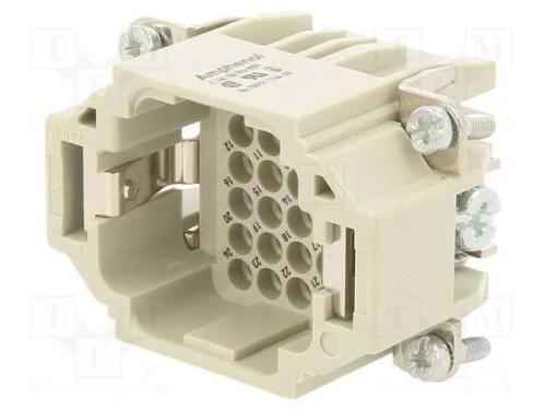 Conector: Hdc, Inserto de Contatos, Macho, C146,Heavymate Dd