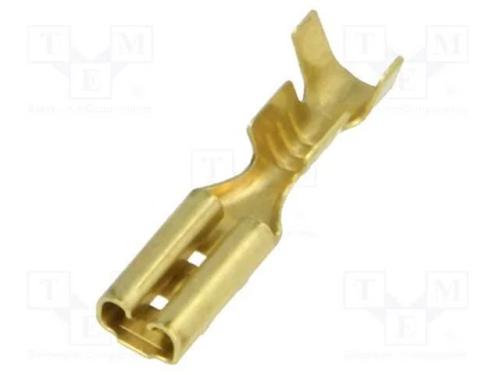 Conetor: plano, 2,8mm, 0,5mm, macho, 0,5÷1,25mm2,.