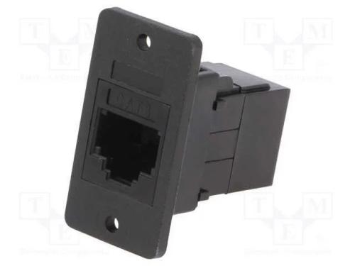 Conector, SLIM, Cat: 3, Sistema: 6p4c, 29mm, Mat:.