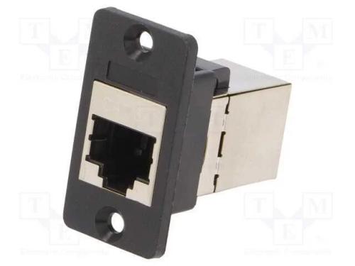 Conector, SLIM, Cat: 6a, blindadas, Sistema: 8p8c.