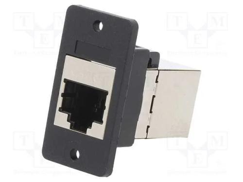 Conector, SLIM, Cat: 6a, blindadas, Sistema: 8p8c.