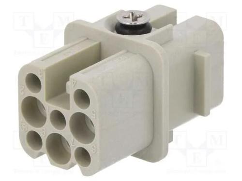Conector: HDC, inserto de contatos, fêmea, DD, PI.