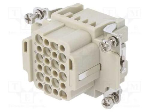 Conector: HDC, inserto de contatos, fêmea, DDD, P.
