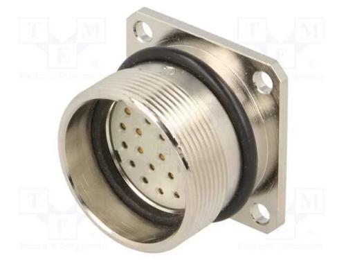 Conector: M27, Zylin, Tomada, Fêmea, Solda, Pin: .