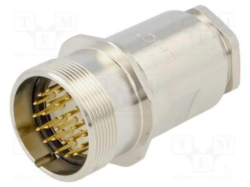 Conector: M27, Zylin, Ficha, Macho, Solda, com Ca.
