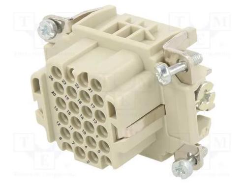 Conector: Hdc, Inserto de Contatos, Fêmea, C146,Heavymate Dd