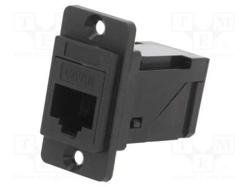 Conector, DUALSLIM, Cat: 6, Sistema: 8p8c, angula.