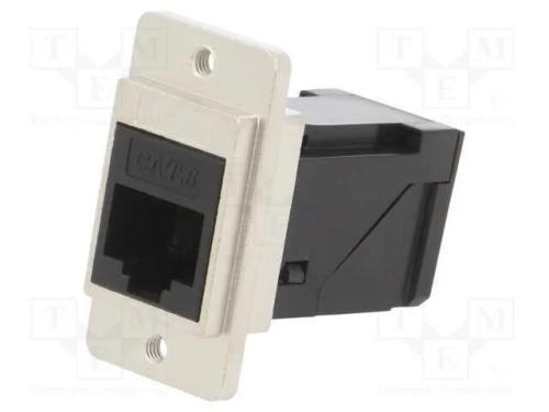 Conector, DUALSLIM, Cat: 6, Sistema: 8p8c, angula.