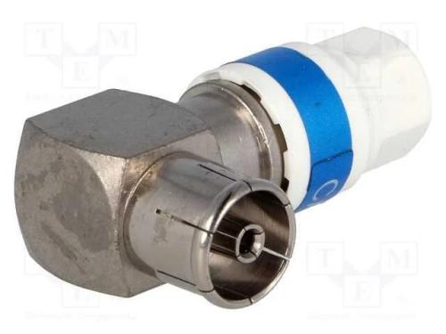 Ficha, Concêntricos 9,5mm (Iec 169-2), com Cabo