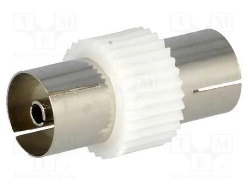 Conector, Coaxiais 9,5mm Tomada,Em Ambos Os Lados, Simples