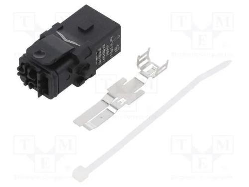 Conector: HDC, inserto de contatos, fêmea, Han 1A.
