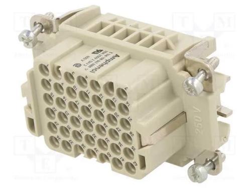 Conector: HDC, inserto de contatos, fêmea, C146,h.
