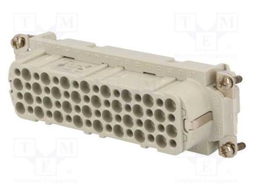 Conector: Hdc, Inserto de Contatos, Fêmea, C146,Heavymate D