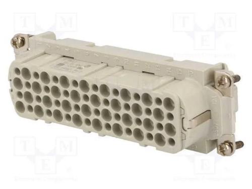 Conector: HDC, inserto de contatos, fêmea, C146,h.