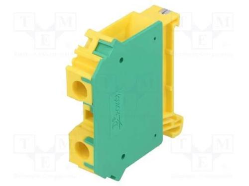 Conector: de carril, 0,5÷16mm2, faixas: 1, braçad.