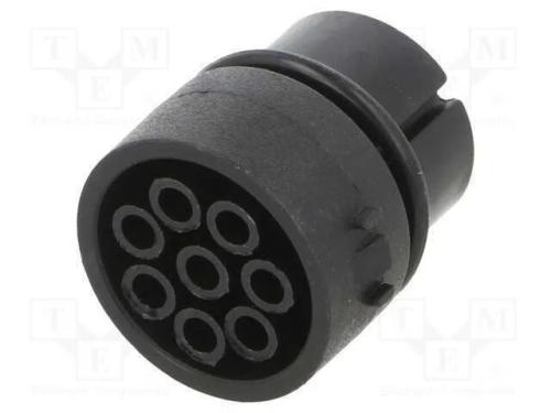 Conector: redondos, inserto de contatos, fêmea, P.