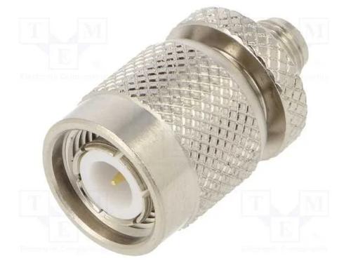 Adaptador, SMA tomada,TNC macho, Isolamento: PTFE.