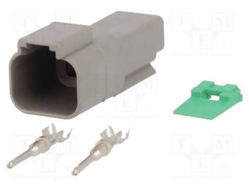 Conector: Fio-Fio, Dt, Macho, Ficha, com Cabo, Pin: 2, Cerrar, Ip68