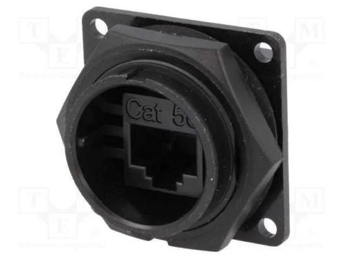 Conector, RJ45, DC, PIN: 8, Cat: 5e, Sistema: 8p8.
