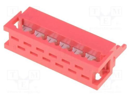 Fio-placa, ficha, macho, PIN: 12, IDC, para fita,.