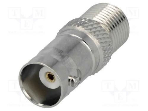 Adaptador, tomada BNC,F tomada