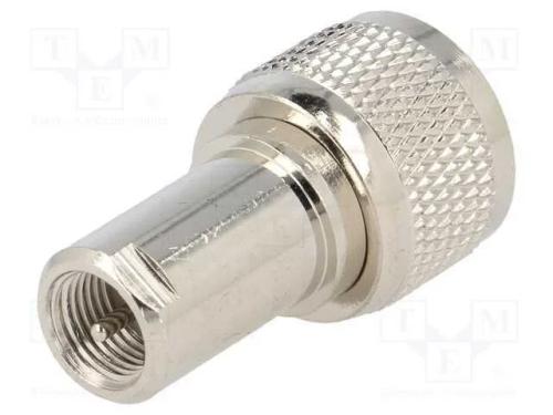 Adaptador, FME macho,UHF macho