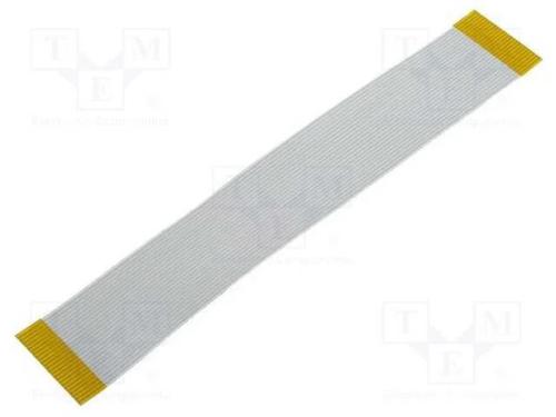Fita FFC, Fios: 24, Raster fita: 1mm, contactos d.
