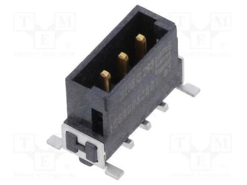 Conector: Placa-Placa, Macho, Pin: 3, 2,54mm, Har-Flex Power, 20a