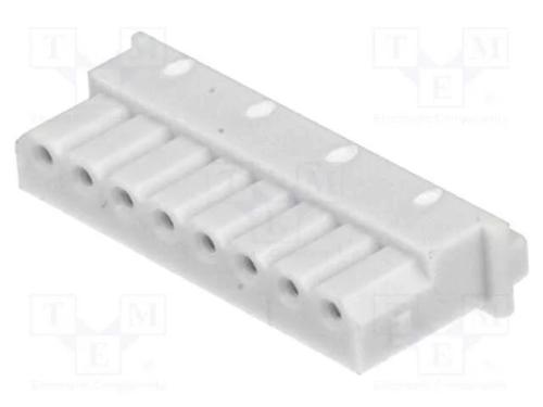 Fio-placa, ficha, f&ecirc;mea, Mini-SPOX, 2,5mm, PIN: 8.