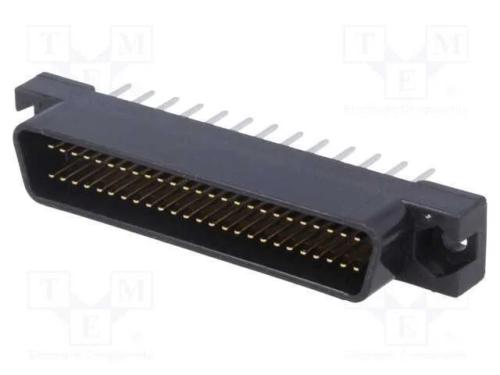 Conector: Fio-Placa, Pin: 50, Blindadas, Bloqueio: Trinco,Pernos