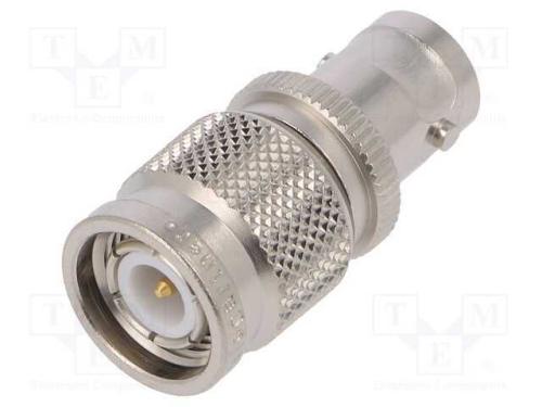 Adaptador, tomada BNC,TNC ficha, Isolamento: PTFE.