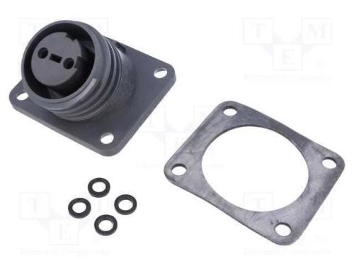 Conector: redondos, tomada, fêmea, PIN: 2, rosca .