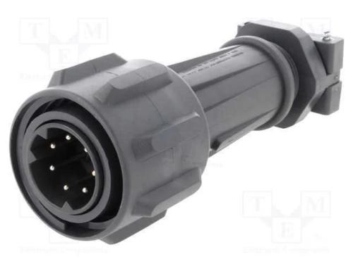 Conector: redondos, ficha, macho, PIN: 7, rosca i.