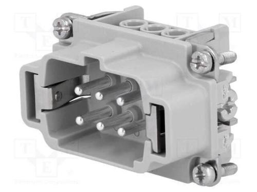 Conector: HDC, inserto de contatos, macho, C146, .