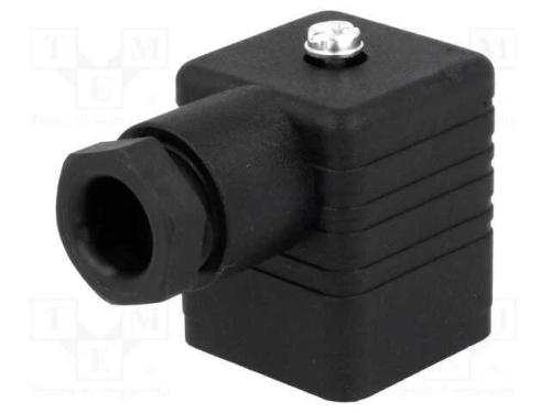 Conector: de Válvulas, Ficha, Formato A, 18mm, Fêmea, Pin: 4, 1,5mm2