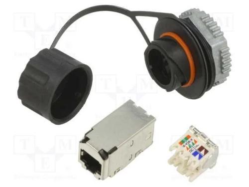 Tomada, RJ45, PIN: 8, Cat: 6, blindadas, Sistema:.